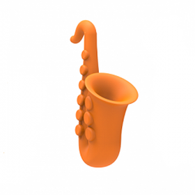 Держатель крышки кастрюли Rocketdesign Saxy Оранжевый RK-SAXYY-ORANGE фото
