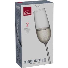 Набор бокалов для шампанского Rona Magnum 180 мл 2 шт 3276/180 фото