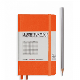 Карманный Блокнот Leuchtturm1917 Оранжевый Клетка (342931) 342931 фото