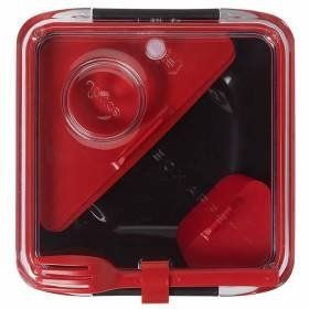 Ланч бокс Black+Blum квадратний Box Appetit Червоний BA004 фото