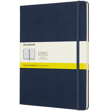 Блокнот Moleskine Classic Большой Клетка Сапфир QP091B20 фото