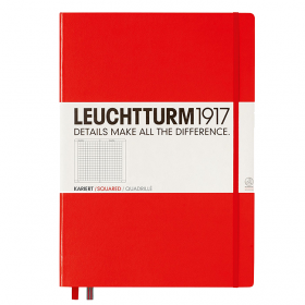 Блокнот Leuchtturm1917 MasterClassic Красный Клетка (307358) 307358 фото