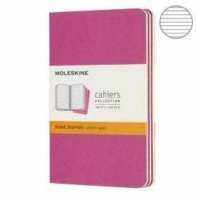 Большой Блокнот Moleskine Cahier (3 шт) Линия Кинетический Розовый CH021D17 фото