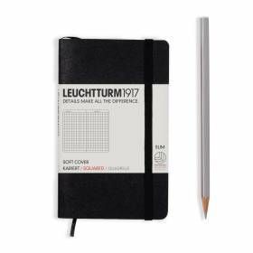 Кишеньковий Блокнот Leuchtturm1917 Чорний Чисті Листи (305477) 305477 фото