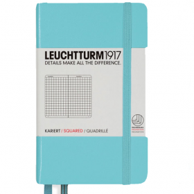 Блокнот Leuchtturm1917 Кишеньковий Бірюзовий Клітина (338744) 338744 фото