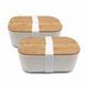 Ланч бокс из бамбука Bamboo Box Белый BD03002-14 фото 8