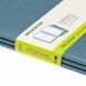 Большой Блокнот Moleskine Cahier (3 шт) Чистые Листы Живой Голубой CH023B44 фото 2
