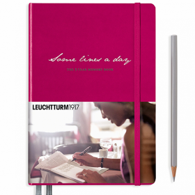 Блокнот Leuchtturm1917 Memory Book (Щоденник на 5 років) Середній Ягідний (359795) 359795 фото