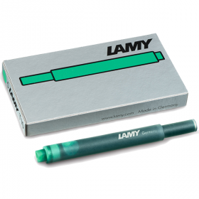 Картриджи Lamy T10 с чернилами для перьевых ручек Lamy 5 шт Зеленые 1611478 фото