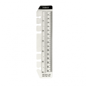 Лінійка-закладка Filofax Personal Transparent (133627) 133627 фото
