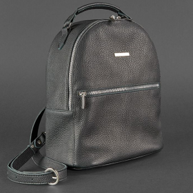 Рюкзак из кожи BlankNote мини Оникс BN-BAG-22-onyx фото