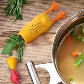 Ємність для заварювання спецій занурювальна Le Crock Coq Chicken Fred and Friends 5159253 фото