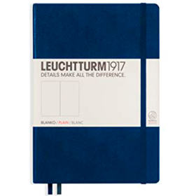 Блокнот Leuchtturm1917 Средний Темно-синий Чистые листы (342924) 342924 фото