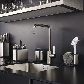 Органайзер для Столовых Приборов Joseph Joseph Surface Cutlery Drainer Серый 85110 фото
