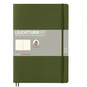 Блокнот Leuchtturm1917 М'який Composition Зелений Чисті листи (349283) 349283 фото