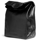 Шкіряна сумка-клатч Poolparty Lunchbox Чорна leather-lunchbox фото 1