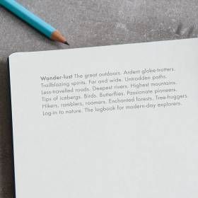 Блокнот Leuchtturm1917 LEUCHTKRAFT WANDERLUST Середній Холодний синій (358164) 358164 фото