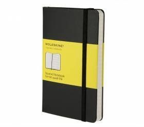 Кишеньковий блокнот Moleskine Classic М'яка обкладинка Чорний Клітина QP612 фото