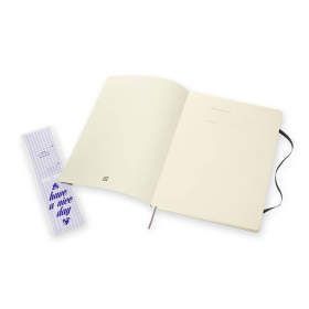 Великий Блокнот Moleskine Classic А4 М'яка Обкладинка Чорний у Клітку QP642 фото