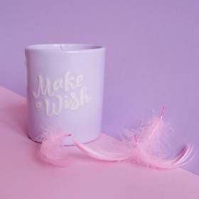 Свеча Orner Make A Wish Violet 0532 фото