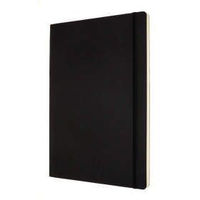Великий Блокнот Moleskine Classic А4 М'яка Обкладинка Чорний у Клітку QP642 фото