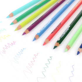 Набор Retouche Caran d'Ache 6 Пастельных сухих карандашей + 6 Пастельных кубов 7880.406 фото
