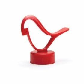 Кришка-тримач для пляшки Peleg Design Bottle Clip Червоний PE772 фото
