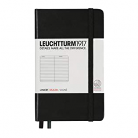 Блокнот Leuchtturm1917 Кишеньковий Чорний Лінія (334821) 334821 фото