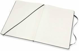 Великий Блокнот Moleskine Classic Extra Лінія-Чисті листи Чорний NB413HBK фото
