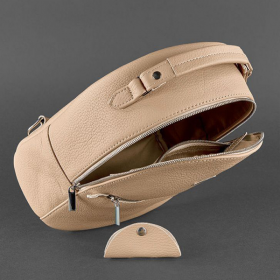 Рюкзак из кожи BlankNote мини Крем-брюле BN-BAG-22-crem-brule фото