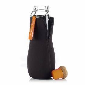 Эко бутылка Black + Blum стеклянная Eau Good Оранжевая EGG006 фото