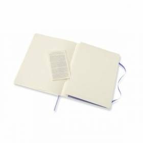 Большой блокнот Moleskine Classic Голубая Гортензия Мягкий в линию QP621B42 фото