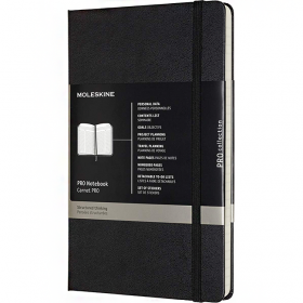 Середній тижневик без дат Moleskine Folio Professional Чорний PROPFNTB3HBK фото