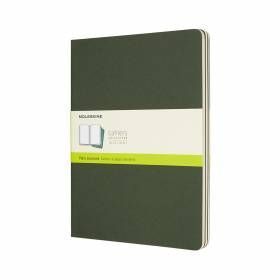Набор тетрадей Moleskine Cahier (3шт) A4 зеленый Чистые листы CH023K15 фото