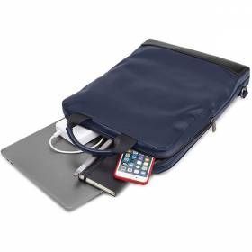 Сумка Вертикальная Moleskine Classic Device Bag 15" Сапфір ET86UDBVB20 фото