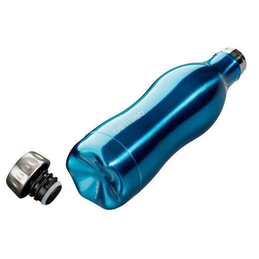 Термос бутылка Dowabo 750 мл Blue Metallic Collection DO-075-met-blu фото