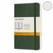 Блокнот Moleskine Classic Кишеньковий Лінія Миртовий Зелений М'який QP611K15 фото 1