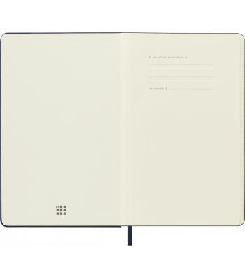 Середній Щотижневик Moleskine 2024 Сапфір М’який