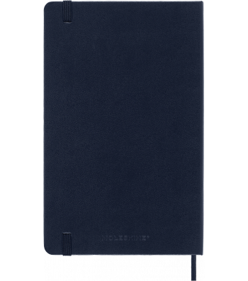 Середній Щотижневик Moleskine 2024 Сапфір М’який