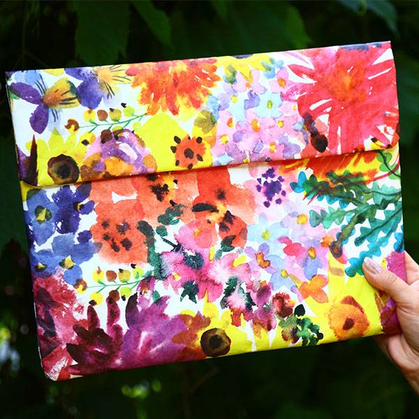 Чехол для MacBook 13" Paper Ninja Flowers M