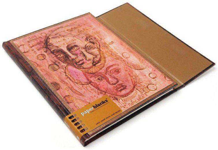 Кишеньковий блокнот Paperblanks Манускрипти Фріда (Автопортрет)