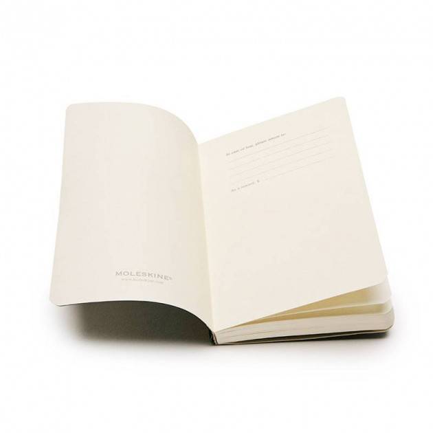 Карманный блокнот Moleskine Classic Мягкая обложка Аквамарин Линия