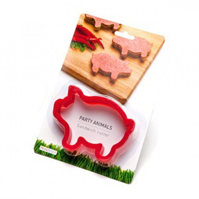 Форма для бутербродів Piggy Party Animals Peleg Design