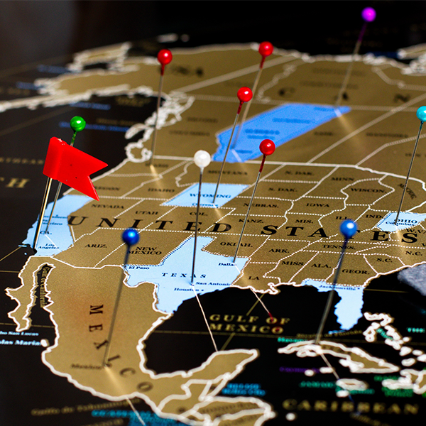 Скретч-карта мира My Map Black Edition Gold