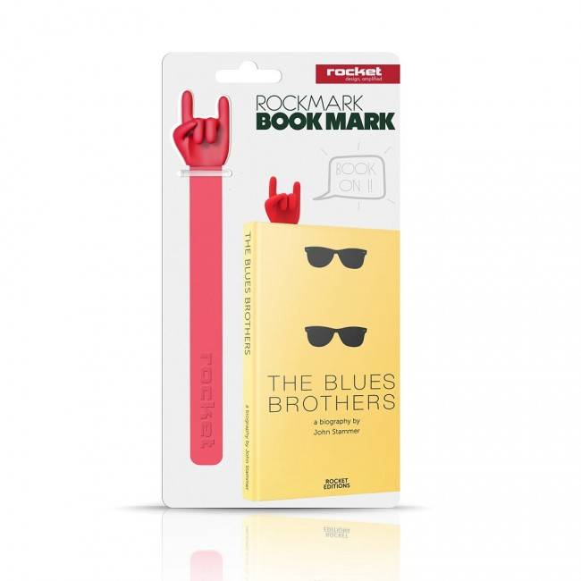 Закладка для книг Rocket Design Rockmark Красная