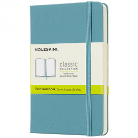 Карманный блокнот Moleskine Classic Твердая обложка Океанский синий Чистые листы