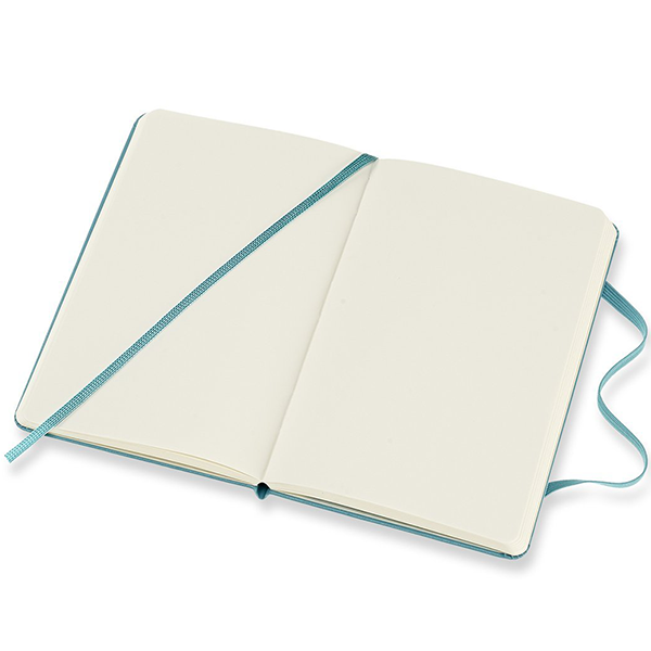 Кишеньковий блокнот Moleskine Classic Тверда обкладинка Океанський синій Чисті аркуші