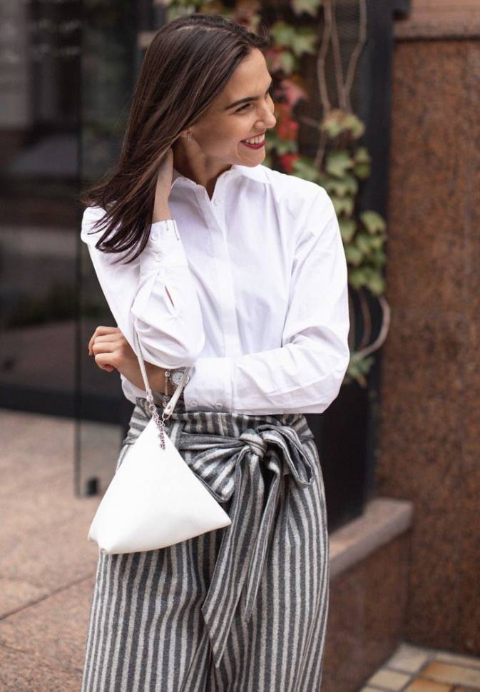 Сумка - косметичка Пирамида BlankNote Белая