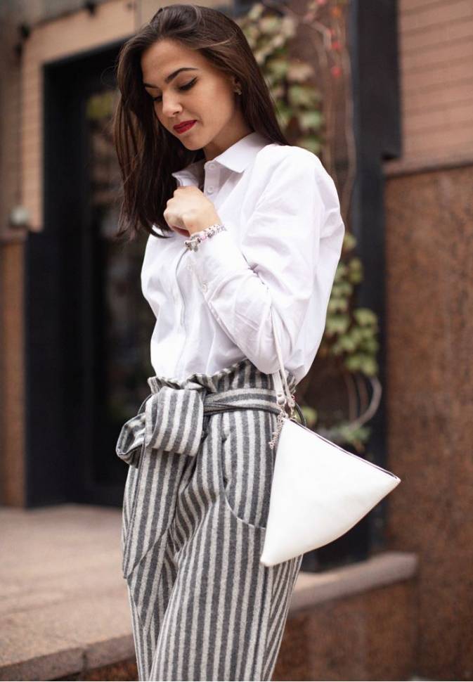 Сумка - косметичка Пирамида BlankNote Белая