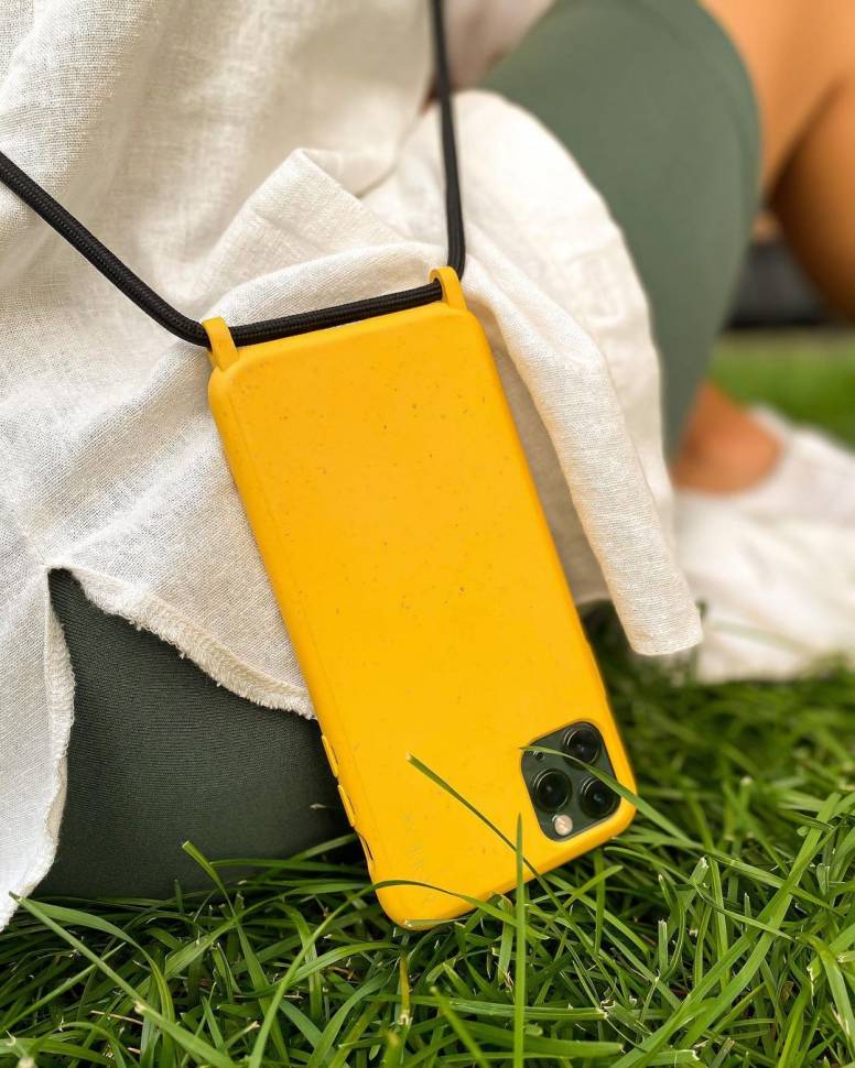 Чехол с ремешком для Iphone Modicase Желтый